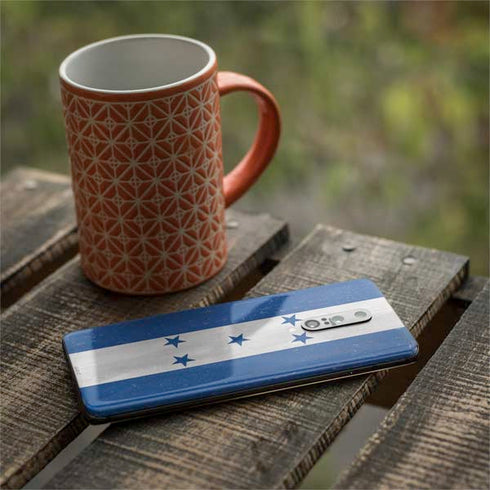 Honduras Flag Distressed OnePlus 7 Pro Skin